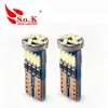 Luz de posición LED transfronteriza t10 4014 15smd decodificador, ultra brillante, para coches y motocicletas, luz de matrícula