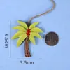 Corda de Cânhamo Decorativa DIY Mediterrânea Pequeno Pingente Criativo Mini Decoração de Parede Acessórios Feitos à Mão Barco de Pesca Âncora Pingente para Jardim de Infância
