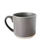 Copo reto de dupla cor 330ml caneca de cerâmica personalizada estrela antiescaldante para escritório casa chá atacado