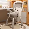 Corrección de Postura Silla de Estudio para Niños Altura Ajustable Silla de Escritorio para el Hogar Taburete con Respaldo Silla de Escritorio para Estudiante de Primaria