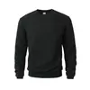 2025 Estación Independiente Invierno Nuevo Retro Americano Pulóver Acolchado Cuello Redondo Top Básico Sudadera Casual para Hombre