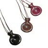 Colgante de Bolsita de la Suerte de Año Nuevo para Viajero de Moda Collar Largo Simple Versátil Cadena de Suéter de Diseño Único de Nicho para Mujer