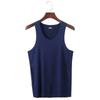 Chaleco de seda de hielo fitness hombro ancho running deportes sin costuras secado rápido para usar por dentro y por fuera venta al por mayor verano hombres y mujeres jóvenes