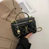 Bolso Caja Estilo Chanel de Venta Caliente en Transmisión en Vivo Transfronteriza para Mujer, Bolso de Hombro y Cruzado con Diseño de Acolchado Ysl con un Toque de Lujo