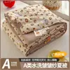 Colcha de verano de gasa arrugada Clase A lavable a máquina lavable al agua 2026 nuevo estilo colcha de verano para niños colcha fina núcleo de colcha para una persona