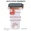 Adecuado para hebilla de Apple Watch Correa de silicona con banda de reloj incrustada de diamantes Hebilla de pasador de diseño original para iWatch