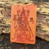Nuevo Colgante Marca Jujube Mu Dou Mu Yuan Jun Colgante Tallado en Madera Natural Dou Mu Carácter Tabú Talla en Madera Maciza