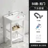 Mueble de baño de aluminio de pie con lavabo integrado, para apartamentos pequeños y balcones sencillos, con lavabo de cerámica integrado.