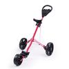 Carrito de Golf, Carrito de Tres Ruedas, Carrito de Mano, Carrito de Aluminio, Carrito de Almacenamiento Plegable, Carrito para Bolsa de Golf