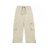 Yidao Vintage 2025 Invierno Nuevo 90 Plumas de Pato Blanco Pantalones para Hombre Exteriores a Prueba de Frío Cálidos de Pierna Recta Monos
