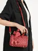 2025 Nuevo Bolso Boston Estampado de Nicho Retro Bolso de Mano para Mujer Bolso de Hombro Cruzado de Gran Capacidad para Viaje