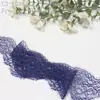 Tanglong tela de punto de urdimbre de nailon con ribete de pestañas colorido no elástico 6 cm accesorios de ropa material de ribete de encaje hecho a mano