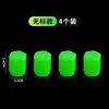 Neumático Nuevo para Coche Vehículo Eléctrico Tapa Luminosa de Válvula Cubierta Luminosa de Válvula para Coche Tapa Universal de Válvula