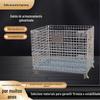 Gaiola de Armazenamento Galvanizada Personalizada Gaiola Borboleta de Armazém Gaiola de Armazenamento Móvel Tipo com Rodas Dobrável Caixa Basculante Carrinho de Logística