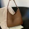 Bolsa de Grande Capacidade para Mulheres 2026 Nova Outono e Inverno Bolsa Saco de Couro Macio Bolsa Tote para o Trabalho Bolsa de Ombro para Estudante Universitário