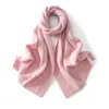 Al por mayor 100% Cachemira Otoño/Invierno Nuevo Estilo Agradable al Tacto Gama Alta Suave Cálido Patrón Floral Bufanda Chal de Cachemira