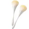 Pincel de Pó Boca Macaco Nuvem Porcelana Cintura Fina Grande Extra Grande Fofo para Blush Cerdas Especiais Macias Pincel para Contorno Fixação Maquiagem