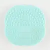 Estropajo de Silicona de Cuatro Hojas Más Vendido Transfronterizo, Herramienta de Limpieza, Almohadilla Limpiadora de Brochas de Maquillaje con Ventosa, En Stock