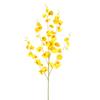 Película de decoración para el hogar con orquídea danzante de simulación de lujo y luz para sala de estar, flor artificial falsa para boda, sensación de orquídea danzante, flor de simulación