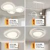 Luz Principal para Sala de Estar e Quarto 2026 Novo Modelo Moderno Simples Elegante Formato de Seixo Iluminação Zhongshan Lustre Minimalista para Toda a Casa