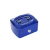 Bolsa de Segurança Pequena Oval Estilo Chave Caixa de Dinheiro Pequena de Metal com Fechadura Caixa de Armazenamento de Poupança do Caixa Forte