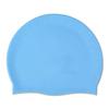 Gorro de natación de silicona de 65 g para adultos, hombres y mujeres, protección solar, protección auditiva, extragrande, elástico, de pelo largo, gorro de natación de silicona, venta al por mayor de fábrica