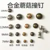 Rebites de Liga Studs Punk Cogumelo DIY Roupas Bolsas Chapéus Sapatos Acessórios Materiais Studs Rivets DIY