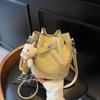 Bolso Cubo de Diseño de Nicho para Mujer 2026 Nueva Moda Bolso Versátil con Cadena con un Toque de Alta Gama, Bolso de Hombro Único Cruzado