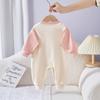 Ropa de bebé, mono de primavera para niña, ropa de bebé de dos piezas para recién nacido, mono de primavera para bebé.