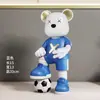 Oso Violento Celebridad de Internet Adorno para Sala de Estar Juego Completo Decoración Gabinete de Vino Gabinete de TV Gabinete de Oficina Tamaño Pequeño Gama Alta