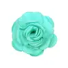 Tecido de linho feito à mão com borda queimada, flor de rosa e camélia, acessório para penteado DIY, acessórios de flor com borda assada, acessórios de vestuário