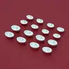 Plata Pura 999 Mini Lingote de Plata Maciza Adorno Coleccionable Accesorios para Joyería de Plata DIY Suministro al por Mayor
