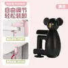 Gancho de Mesa Koala Ajustável, Gancho Rosa Engraçado para Mochila, Não Deformável