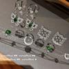 Brillante anillo de piedra preciosa gipsófila brillante chapado en oro de 18 quilates, circonita río estrella, anillo abierto de diamantes completos, se puede usar en la mano de la carne