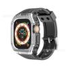 Adequado para Apple Watch Ultra/2 Pulseira de Relógio Integrada de TPU Esportiva ao Ar Livre Pulseira de Relógio Iwatch8