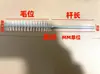 Cepillo de Alambre de Nylon para Tuberías Eléctricas Cabezal Limpiador de Manchas Limpieza de Agujeros Profundos Agujero Redondo Alambre de Plástico Duro Cepillo Cilíndrico