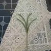 Flores de Lã, Folhas Crochê à Mão, Folhas Grandes de Samambaia, Folhas Pequenas de Samambaia, Folhas de Quatro Estações, Folhas Serrilhadas, Folhas de Orquídea de Primavera, Puramente Crochê à Mão