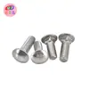 Ventas Directas de Fábrica de Tornillos Cuadrados de Cabeza Semiredonda de Acero Inoxidable 304 para Carruaje M4-M12 Set de Tornillos de Cabeza de Perno de Carruaje