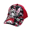 Sombrero Infantil de Comercio Exterior Dibujos Animados Anime Super Mario Estampado de Araña Gorra de Béisbol Niños Niñas Niños Sombrero de Ala Plana