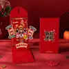 Sobres Rojos de Año Nuevo 2027 Nuevo Paquete Rojo Creativo 3D Personalizado para Regalo de Dinero de Año Nuevo Infantil Sobre del Año de la Oveja