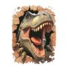 Pegatinas de Pared Decoración para el Hogar de Criatura Antigua Nueva Transfronteriza Dinosaurio Se Pueden Usar en Muchas Escenas y Están Hechas de Material de Vinilo