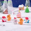 Exportação Transfronteiriça Micro-Paisagem Criativa Papai Noel Veado DIY Decoração Acessórios para Pendurar Mini Enfeites de Mesa