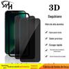 Película de vidro temperado para iPhone 13 Pro Max, elegante, com recortes, que protege a lente do seu celular Apple 13 contra olhares indiscretos e oferece privacidade.