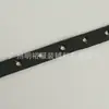 Banda Elástica con Cierres de Ojillo, Cinta Elástica con Ojillos, Cinta Elástica de Nailon Negro con Ojillos, Accesorios para Ropa