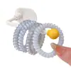 Goma para el Cabello de Espiral de Alambre para Mujer 2026 Nuevo Modelo Anillo para el Cabello con Acabado de Alta Gama, Banda para el Cabello para Cola de Caballo y Moño, No Daña el Cabello, Accesorio para el Cabello