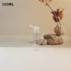 Garrafa com Tampa Flip-Top de Ombro Arredondado 60ml 80ml 100ml Garrafa Portátil com Tampa Flip-Top Garrafa de Plástico PET Garrafa para Loção Tônico