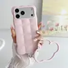 Pulseira Nuvem Capa de Celular de Silicone Adequada para iPhone 18 Pro Max Apple 17 Cor Sólida Anti-Queda Capa de Proteção Total