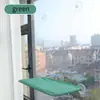 Percha de Ventana para Gato y Hamaca de Ventana para Gato, Cuatro Ventosas están Conectadas a la Cuerda, Hamaca Montada Segura y que Ahorra Espacio que se Puede Usar en Ventanas.
