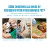 Yegbong pasta de dientes para mascotas perro mal aliento limpieza de sarro gato cuidado bucal comestible pasta de dientes fresca