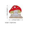 Broche personalizado de dibujos animados de moda europea y americana, muy vendido, serie de setas de aceite con forma de gota, broche de aleación de setas de colores bonitos